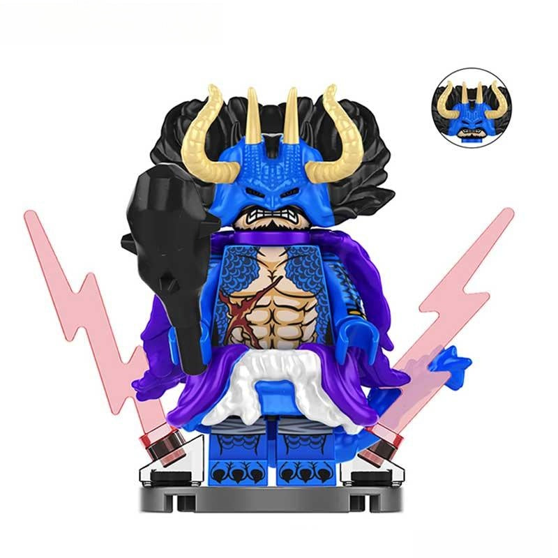 Kaidou from ONE PIECE Anime Lego Minifigures custom toys - DelsBricks MinifiguresMinifiguresDelsBricks MinifiguresDelsbricks