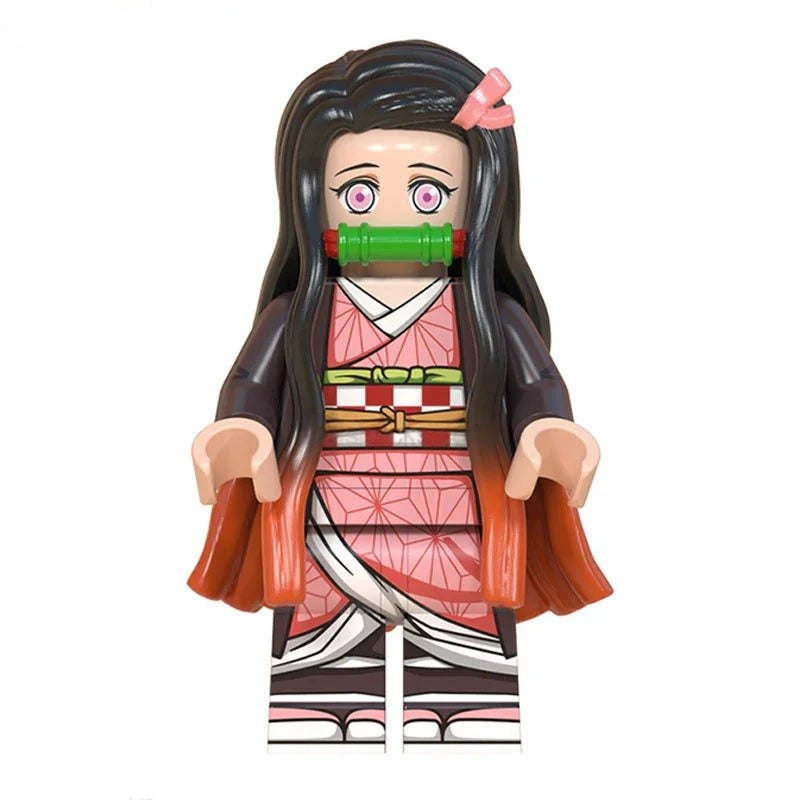 kamado nezuko Demon Slayer Anime Lego Minifigures Custom Toys 1 - DelsBricks MinifiguresMinifiguresDelsBricks MinifiguresDelsbricks