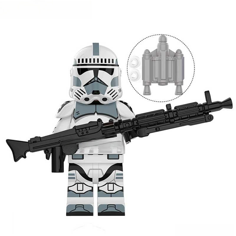 Kamino Guard Clone trooper Lego Star Wars Minifigures Custom Toys - DelsBricks MinifiguresLego Star Wars MinifiguresDelsBricks MinifiguresDelsbricks.com