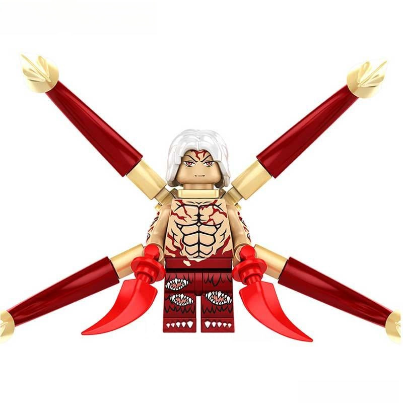 Kibutsuji Muzan Ghost King Demon Slayer Anime Lego Minifigures Custom Toys - DelsBricks MinifiguresMinifiguresDelsBricks MinifiguresDelsbricks