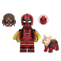 Kidpool & Dogpool from Deadpool & Wolverine Movie Lego Minifigures Custom Toys - DelsBricks MinifiguresMinifiguresDelsBricks MinifiguresDelsbricks