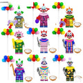 Killer Clowns From Outer Space set of 9 movie Lego Minifigures custom toys - DelsBricks MinifiguresLego Horror MinifiguresDelsBricks MinifiguresDelsbricks.com