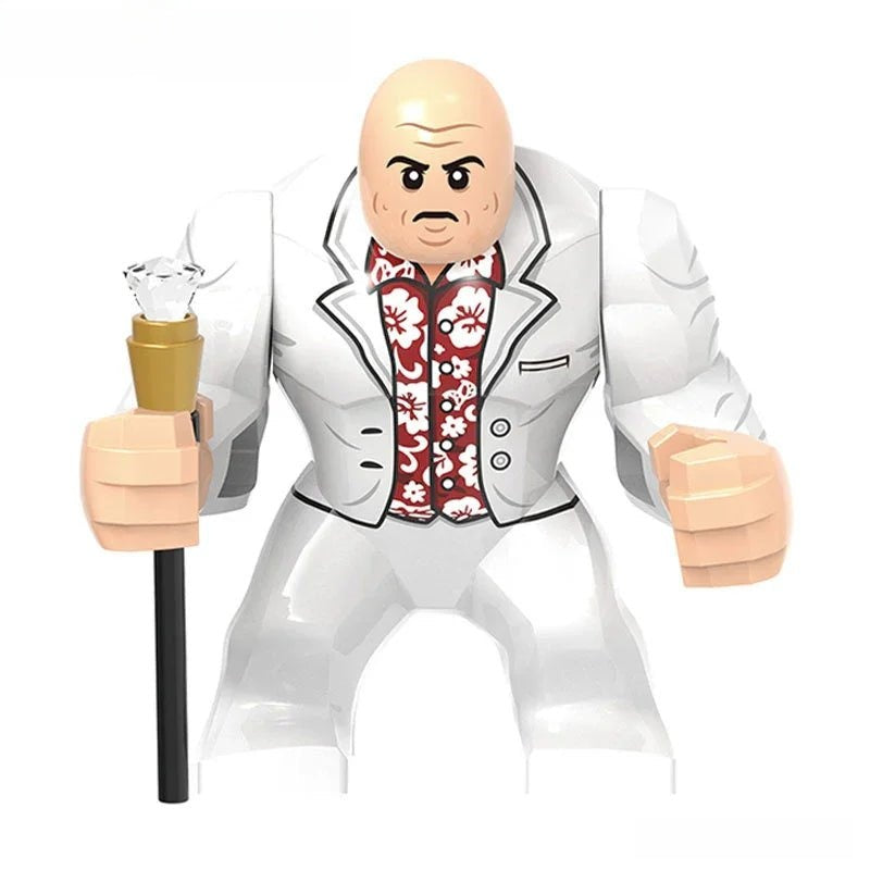 Kingpin Wilson Fisk Lego Spider - Man Marvel Minifigures - DelsBricks MinifiguresSpiderman Lego MinifiguresDelsBricks MinifiguresDelsbricks.com