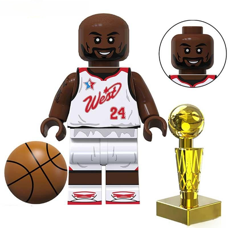 Kobe Bryant Lego Minifigures Custom Toys Sports Icons NBA 3 - DelsBricks MinifiguresMinifiguresDelsBricks MinifiguresDelsbricks