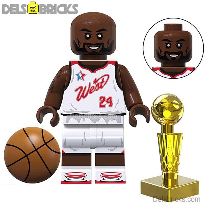 Kobe Bryant Lego Minifigures Custom Toys Sports Icons NBA 3 - DelsBricks MinifiguresMinifiguresDelsBricks MinifiguresDelsbricks
