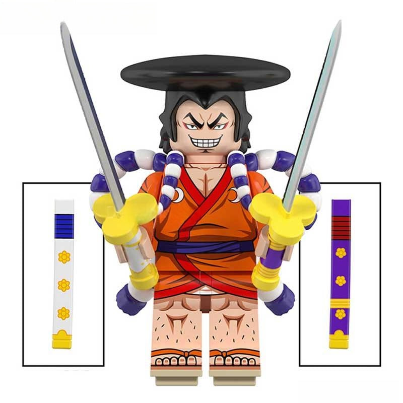 Kozuki Oden from One Piece Lego Anime Minifigures Custom Toys - DelsBricks MinifiguresMinifiguresDelsBricks MinifiguresDelsbricks