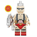 Krang Teenage Mutant Ninja Turtles LEGO-compatible custom minifigure villain toy - minifigure toys