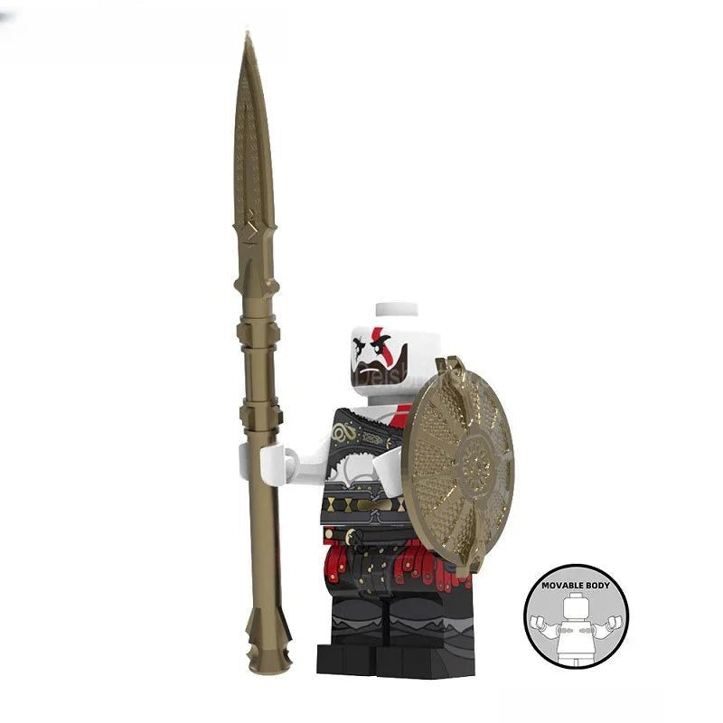 Kratos God of War Lego Minifigures Best custom toys 2 - DelsBricks MinifiguresLego Star Wars MinifiguresDelsBricks MinifiguresDelsbricks.com