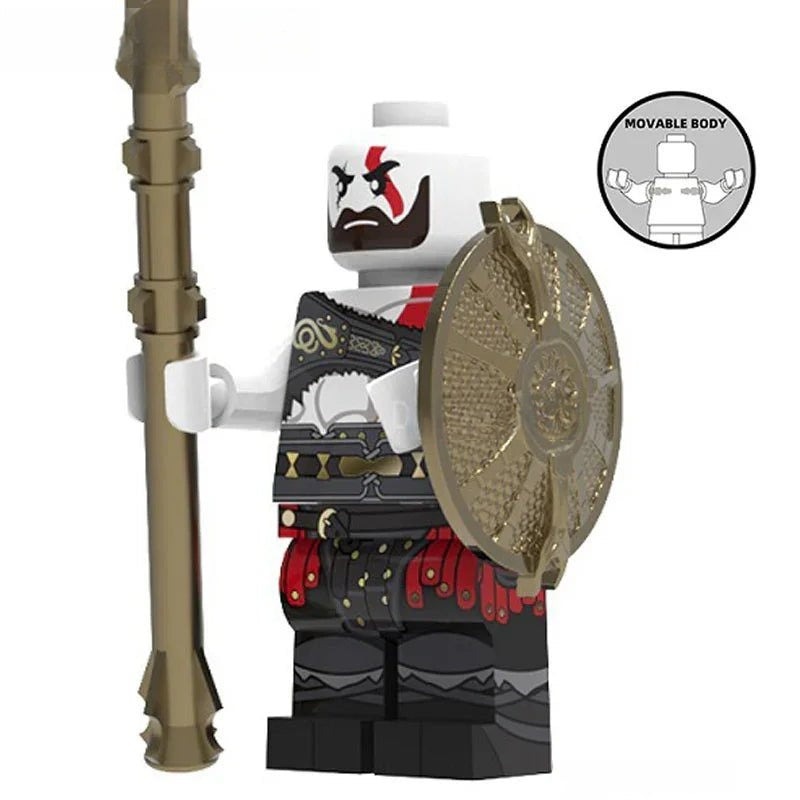 Kratos God of War Lego Minifigures Best custom toys 2 - DelsBricks MinifiguresLego Star Wars MinifiguresDelsBricks MinifiguresDelsbricks.com