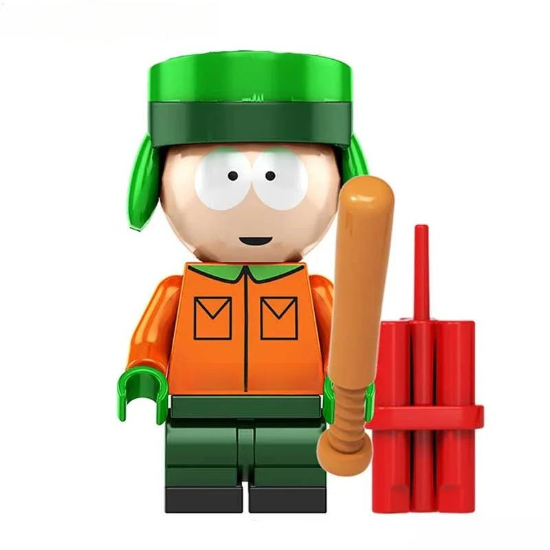 Kyle Broflovski South Park LEGO minifigure custom cartoon collectible figure-minifigure toys