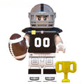 Las Vegas Raiders NFL Football Teams Lego Minifigures Custom Toys - DelsBricks MinifiguresMinifiguresDelsBricks MinifiguresDelsbricks