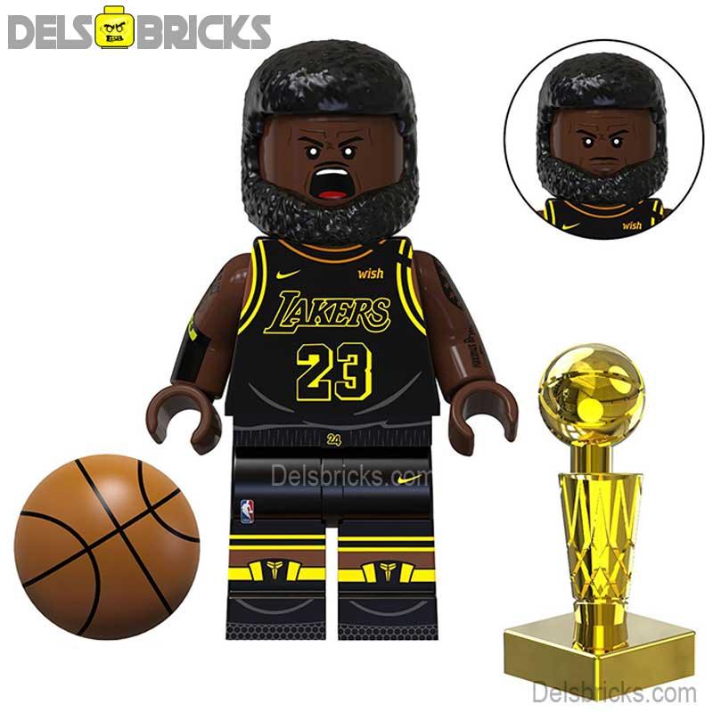 Lebron James Lego Minifigures Custom Toys Sports Icons NBA Basketball 2 - DelsBricks MinifiguresMinifiguresDelsBricks MinifiguresDelsbricks