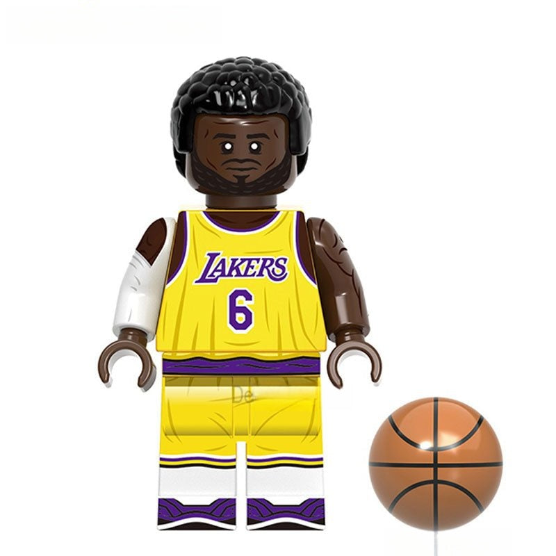 Lebron James Lego Minifigures Custom Toys Sports Icons NBA Basketball 4 - DelsBricks MinifiguresMinifiguresDelsBricks MinifiguresDelsbricks