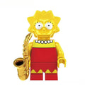 Lisa Simpson | The Simpsons Lego Minifigures Custom toys - DelsBricks MinifiguresMinifiguresDelsBricks MinifiguresDelsbricks
