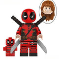 Long Hair Deadpool from Deadpool & Wolverine Movie Lego Minifigures Custom Toys - DelsBricks MinifiguresMinifiguresDelsBricks MinifiguresDelsbricks