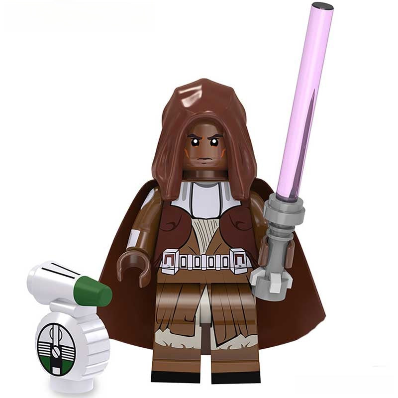 Mace Windu Star Wars Lego Minifigures Custom Toys 2 - DelsBricks MinifiguresLego Star Wars MinifiguresDelsBricks MinifiguresDelsbricks.com