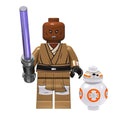 Mace Windu Star Wars Lego Minifigures Custom Toys - DelsBricks MinifiguresLego Star Wars MinifiguresDelsBricks MinifiguresDelsbricks.com