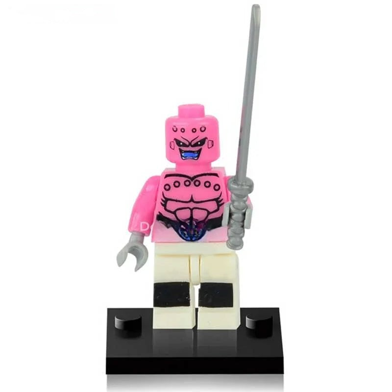 Majin Buu Dragon Ball Z (Rare classic Design) Lego Minifigures Custom Toys - DelsBricks MinifiguresMinifiguresDelsBricks MinifiguresDelsbricks