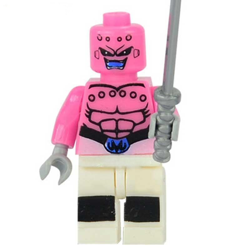 Majin Buu Dragon Ball Z (Rare classic Design) Lego Minifigures Custom Toys - DelsBricks MinifiguresMinifiguresDelsBricks MinifiguresDelsbricks