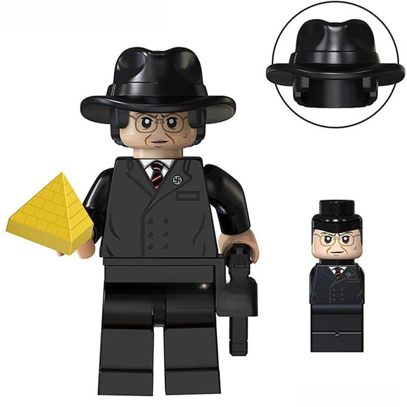 Major Arnold Ernst Toht from Indiana Jones | Lego Minifigures Custom Toys - DelsBricks MinifiguresMinifiguresDelsBricks MinifiguresDelsbricks