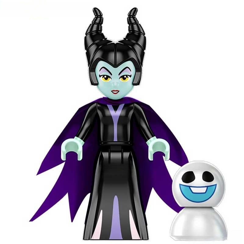 Malefocent Sleeping Beauty Disney Lego Minifigures custom toys - DelsBricks MinifiguresMinifiguresDelsBricks MinifiguresDelsbricks