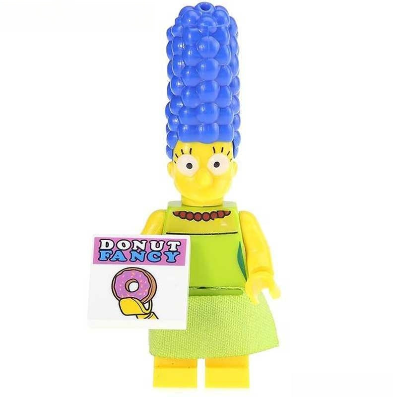 Marge Simpson | The Simpsons Lego Minifigures Custom toys - DelsBricks MinifiguresMinifiguresDelsBricks MinifiguresDelsbricks