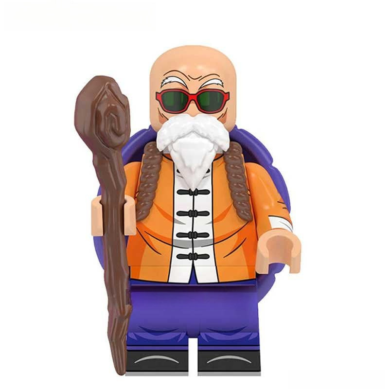 Master Roshi Dragon Ball Z Lego Minifigures Custom Anime Toys New - DelsBricks MinifiguresMinifiguresDelsBricks MinifiguresDelsbricks