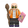 Master Roshi Dragon Ball Z Super Lego Minifigures Best Custom Anime Toys - DelsBricks MinifiguresMinifiguresDelsBricks MinifiguresDelsbricks