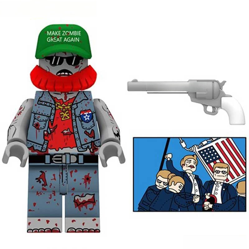 MAZA Zombie Lego Minifigures Custom Toys NEW - DelsBricks MinifiguresLego Horror MinifiguresDelsBricks MinifiguresDelsbricks.com