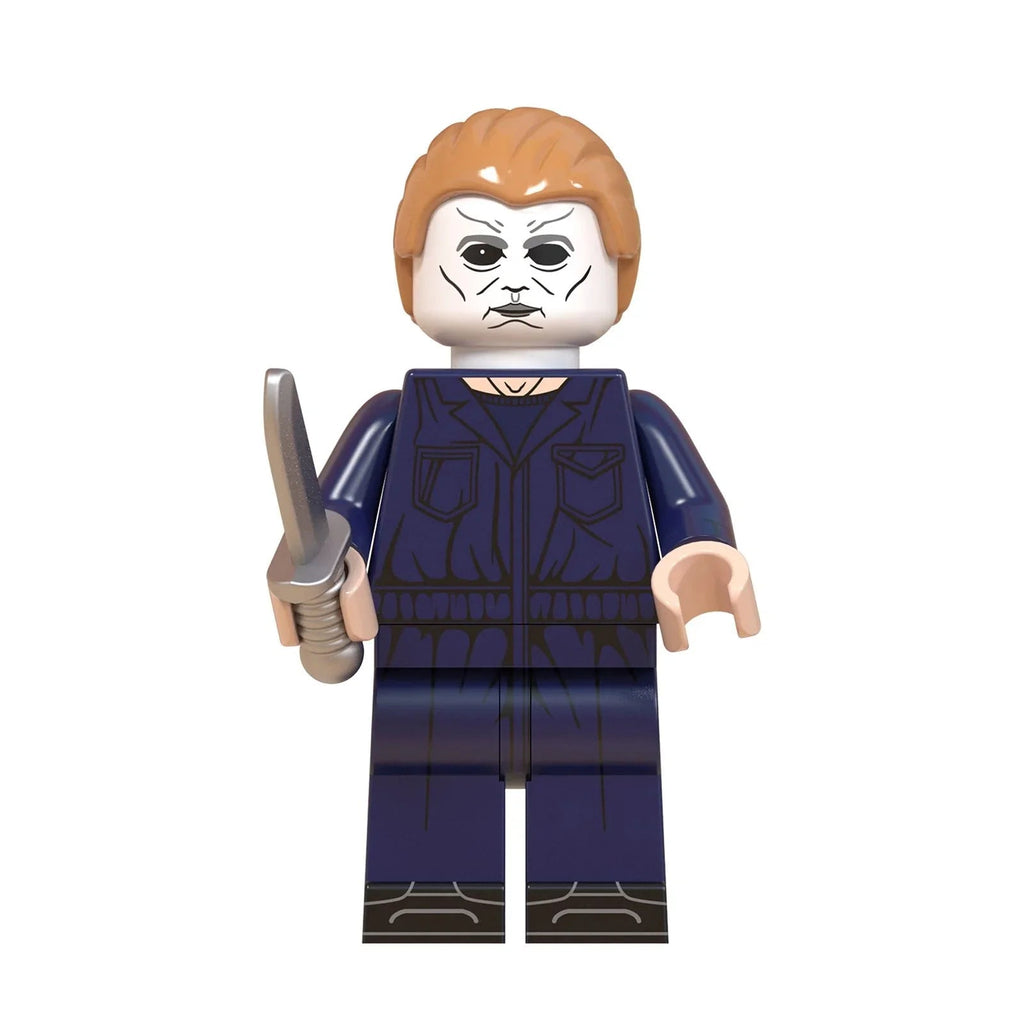 Michael Myers Halloween Lego Minifigures Custom Horror Toys - DelsBricks MinifiguresMinifiguresDelsBricks MinifiguresDelsbricks