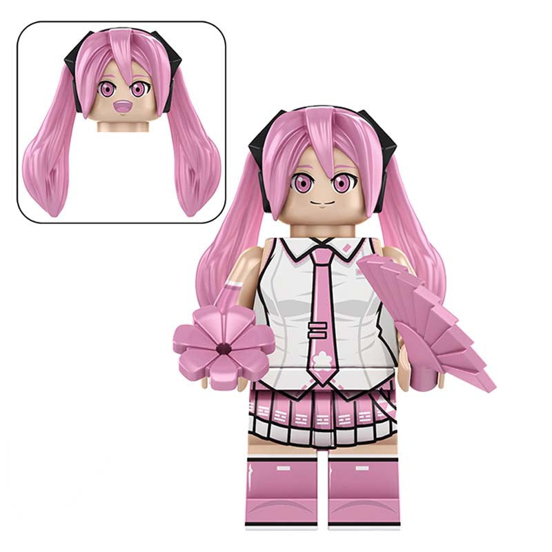 Sakura Miku Anime Minifigure