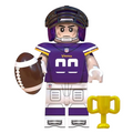 Minnesota Vikings NFL Football Teams Lego Minifigures Custom Toys - DelsBricks MinifiguresMinifiguresDelsBricks MinifiguresDelsbricks