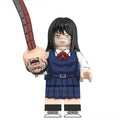 Mitaka Asa from Chainsaw Man Lego Minifigures Anime Toys front view anime collectible figure-inifigure toys