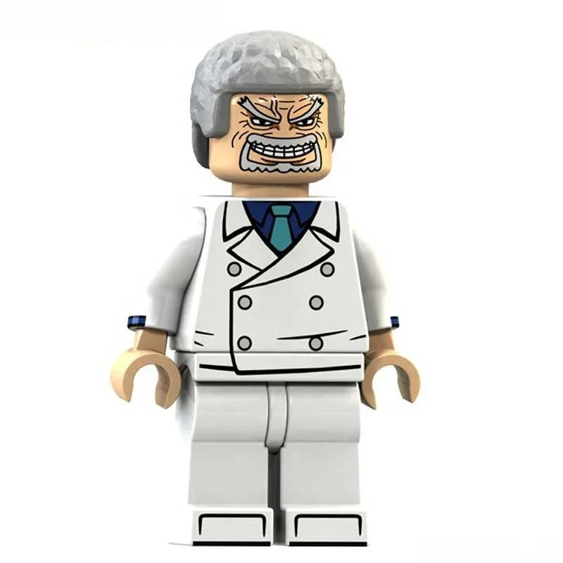 Monkey D. Garp ONE PIECE Anime Lego Minifigures custom toys - DelsBricks MinifiguresMinifiguresDelsBricks MinifiguresDelsbricks