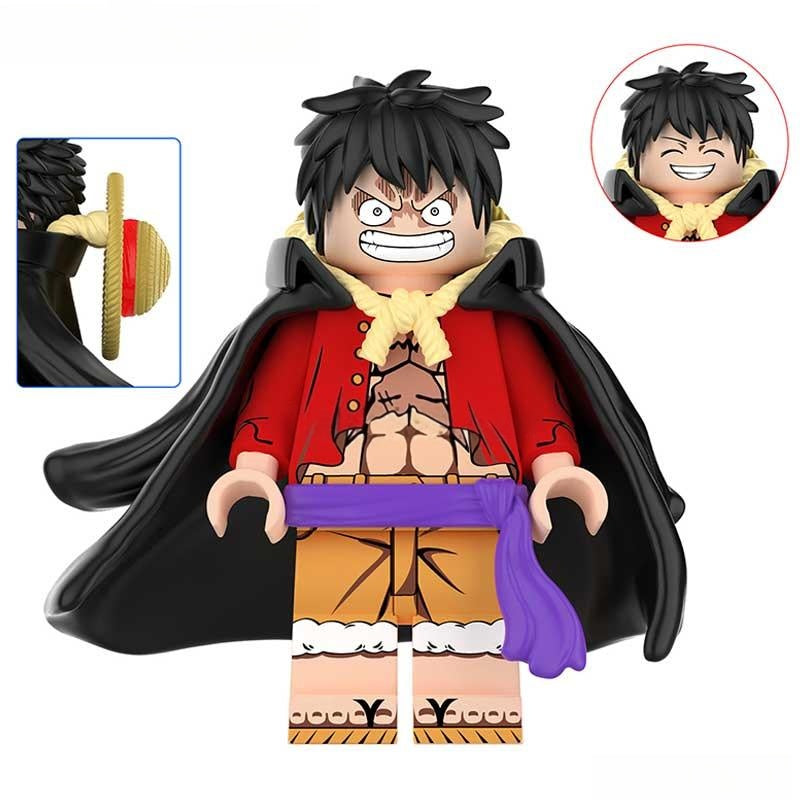 Monkey D Luffy Gear 4 One Piece Lego Anime Minifigures - DelsBricks MinifiguresMinifiguresDelsBricks MinifiguresDelsbricks