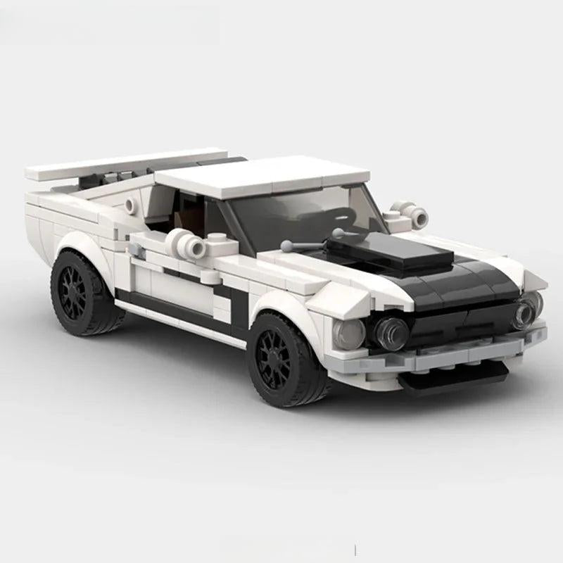 Mustang Boss 302 Classic Muscle Custom Lego Cars Minifigures Building Block Toys - DelsBricks MinifiguresMinifiguresDelsBricks MinifiguresDelsbricks