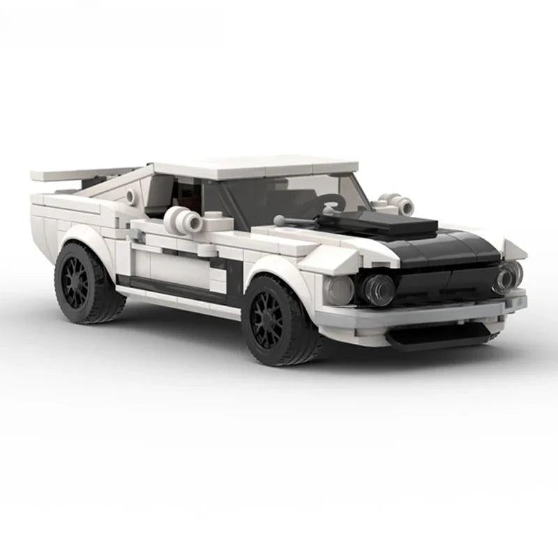 Mustang Boss 302 Classic Muscle Custom Lego Cars Minifigures Building Block Toys - DelsBricks MinifiguresMinifiguresDelsBricks MinifiguresDelsbricks