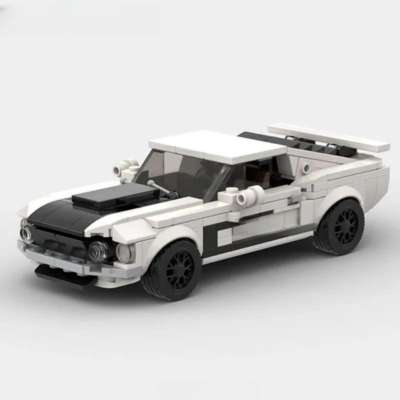 Mustang Boss 302 Classic Muscle Custom Lego Cars Minifigures Building Block Toys - DelsBricks MinifiguresMinifiguresDelsBricks MinifiguresDelsbricks