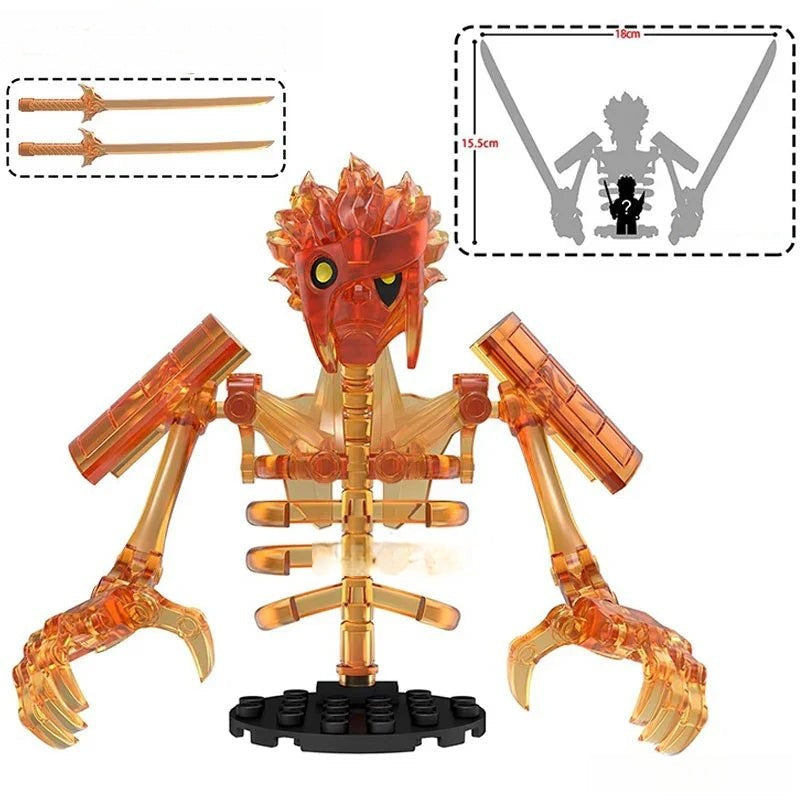 Naruto large Susanoo Itachi Big Lego Anime Minifigures Custom Toys 6 - DelsBricks MinifiguresMinifiguresDelsBricks MinifiguresDelsbricks