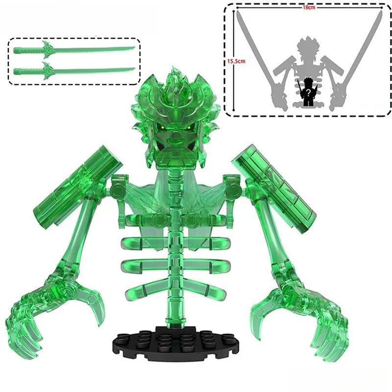 Naruto large Susanoo Shisui Uchiha Big Lego Anime Minifigures Custom Toys 2 - DelsBricks MinifiguresMinifiguresDelsBricks MinifiguresDelsbricks