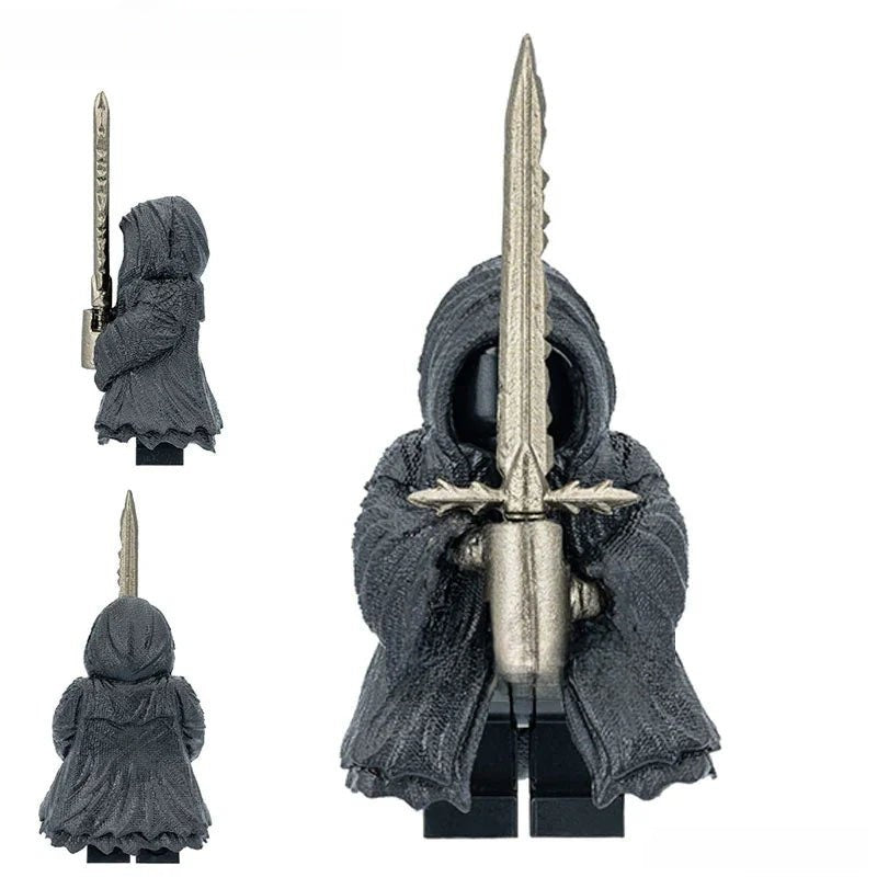 Nazgul Ringwraith Lord of The Rings Lego Minifigures Custom Toys NEW - DelsBricks MinifiguresMinifiguresDelsBricks MinifiguresDelsbricks