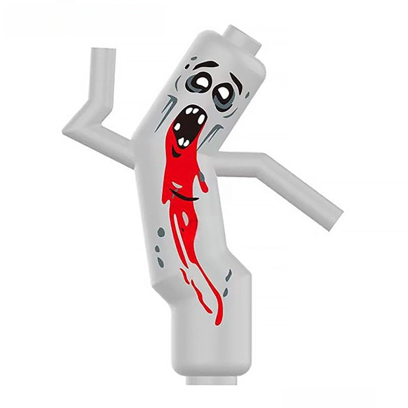 NEW ZOMBIE Blow UP Guy Lego Minifigures Custom Toys - DelsBricks MinifiguresLego Horror MinifiguresDelsBricks MinifiguresDelsbricks.com