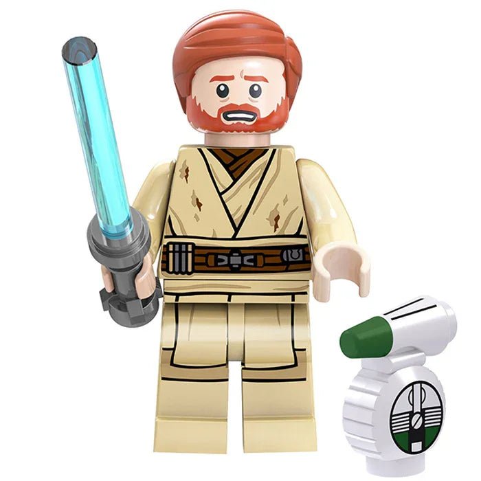 Obi Wan Kenobi Lego Star Wars Minifigures Custom Toys 4 - DelsBricks MinifiguresLego Star Wars MinifiguresDelsBricks MinifiguresDelsbricks.com
