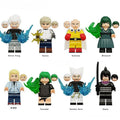 One Punch Man Anime Set of 8 Lego Minifigures Custom Toys - DelsBricks MinifiguresMinifiguresDelsBricks MinifiguresDelsbricks
