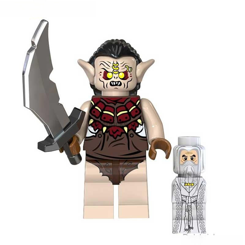 Orcs from Lord of The Rings Lego Minifigures Custom Toys 1 - DelsBricks MinifiguresMinifiguresDelsBricks MinifiguresDelsbricks