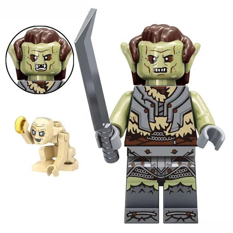 Orcs from Lord of The Rings Lego Minifigures Custom Toys 4 - DelsBricks MinifiguresMinifiguresDelsBricks MinifiguresDelsbricks