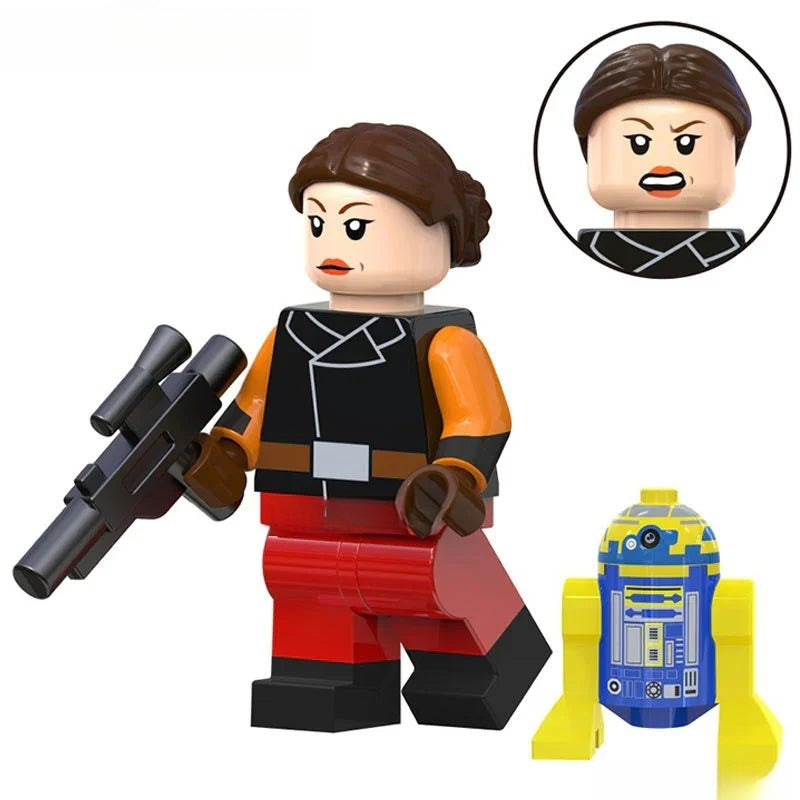 Padme Amidala Lego Star Wars Minifigures Custom Toys NEW - DelsBricks MinifiguresLego Star Wars MinifiguresDelsBricks MinifiguresDelsbricks.com