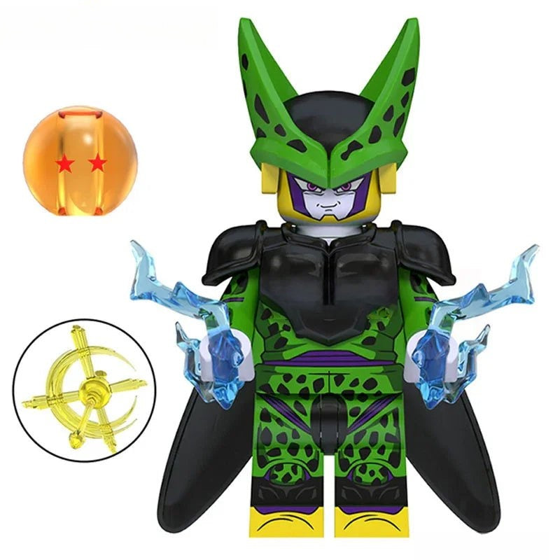 Perfect Cell Dragon Ball Z Lego Minifigures Custom Toys 1 - DelsBricks MinifiguresMinifiguresDelsBricks MinifiguresDelsbricks