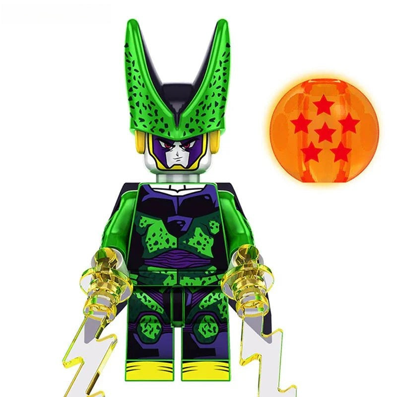 Perfect Cell Dragon Ball Z Lego Minifigures Custom Toys - DelsBricks MinifiguresMinifiguresDelsBricks MinifiguresDelsbricks