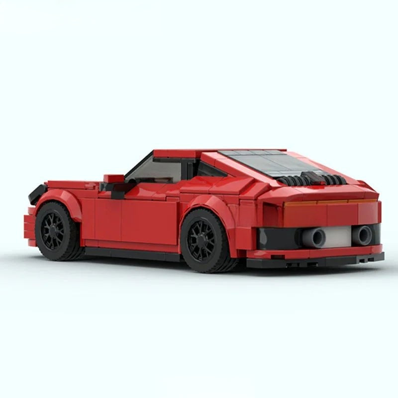Porsche 911 red sports car Lego Custom Minifigures Building Block Toys - DelsBricks MinifiguresMinifiguresDelsBricks MinifiguresDelsbricks